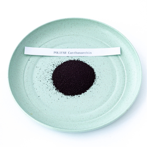 Canthaxanthin in Futtermittelqualität mit 10 % Reinheit für die Pigmentierung von Eigelb, Broilerhaut und Lachsfisch