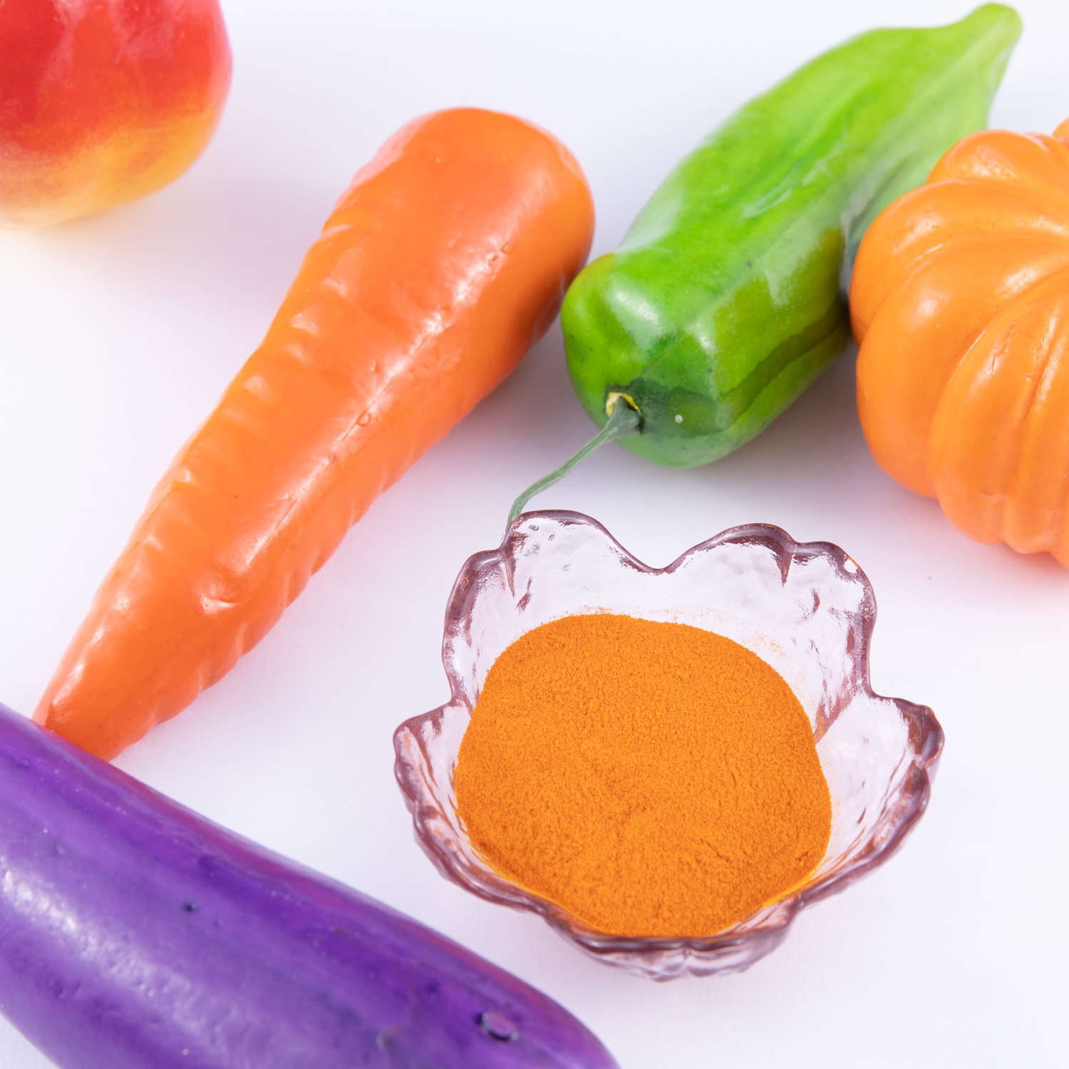 Beta-Carotin in Lebensmittelqualität, 10 % Beta-Carotin-Pulver